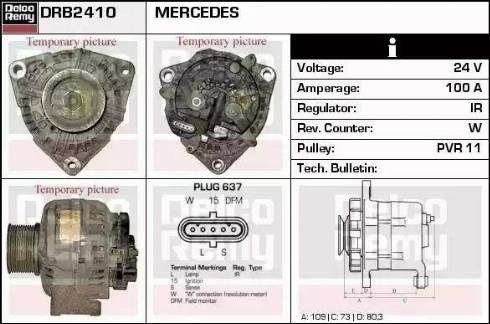 Remy DRB2410 - Ģenerators adetalas.lv