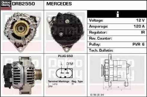 Remy DRB2550 - Ģenerators adetalas.lv