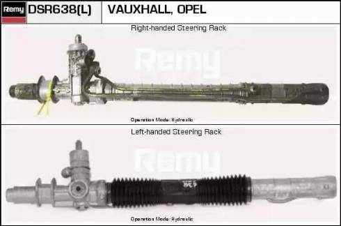 Remy DSR638L - Stūres mehānisms adetalas.lv