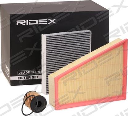 RIDEX 4055F0191 - Filtrs-Komplekts adetalas.lv