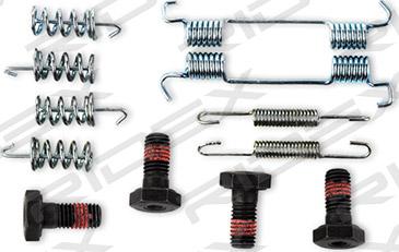 RIDEX 1502A0006 - Piederumu komplekts, Stāvbremzes mehānisma bremžu loks adetalas.lv