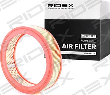 RIDEX 8A0514 - Gaisa filtrs adetalas.lv