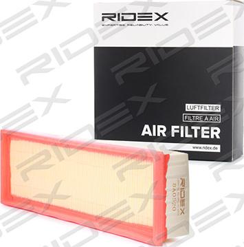 RIDEX 8A0520 - Gaisa filtrs adetalas.lv