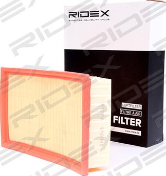 RIDEX 8A0046 - Gaisa filtrs adetalas.lv