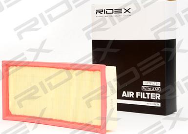 RIDEX 8A0075 - Gaisa filtrs adetalas.lv