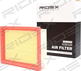 RIDEX 8A0105 - Gaisa filtrs adetalas.lv