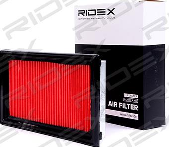 RIDEX 8A0120 - Gaisa filtrs adetalas.lv