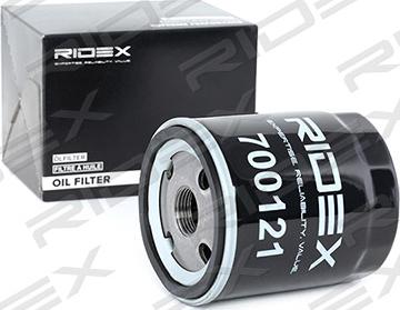 RIDEX 7O0121 - Eļļas filtrs adetalas.lv