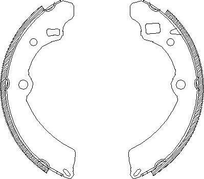 Alpha Brakes HST-SU-010 - Bremžu loku komplekts adetalas.lv