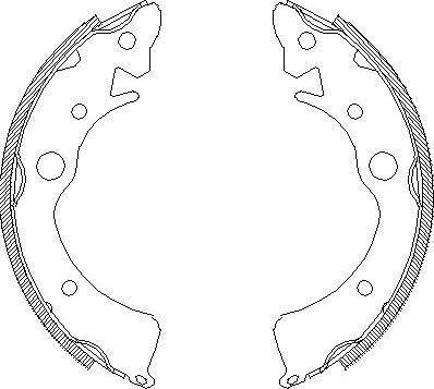 Alpha Brakes HST-HD-012 - Bremžu loku komplekts adetalas.lv