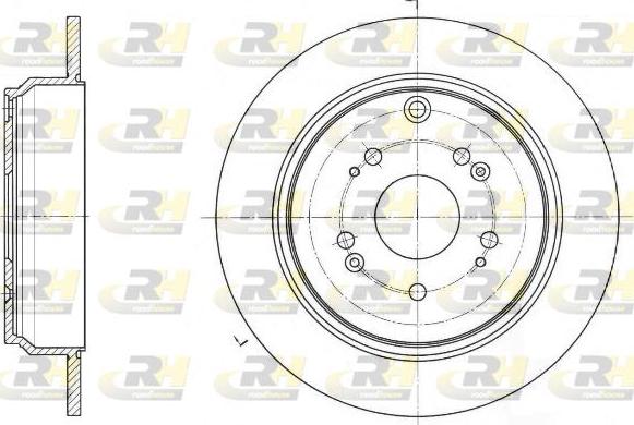 Kavo Parts BR-2283-C - Bremžu diski adetalas.lv