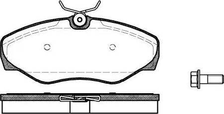 Alpha Brakes HKP-RE-016 - Bremžu uzliku kompl., Disku bremzes adetalas.lv