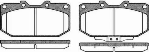 Alpha Brakes HKP-NS-047 - Bremžu uzliku kompl., Disku bremzes adetalas.lv