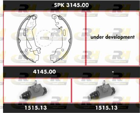 Roadhouse SPK 3145.00 - Bremžu loku komplekts adetalas.lv