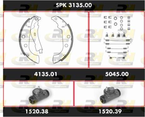 Roadhouse SPK 3135.00 - Bremžu loku komplekts adetalas.lv