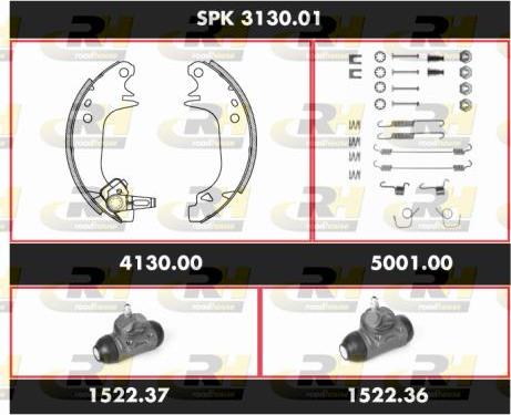 Roadhouse SPK 3130.01 - Bremžu loku komplekts adetalas.lv