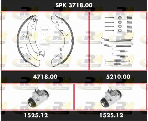 Roadhouse SPK 3718.00 - Bremžu loku komplekts adetalas.lv