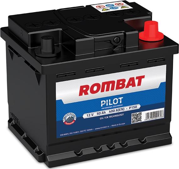 ROMBAT P150N - Startera akumulatoru baterija adetalas.lv