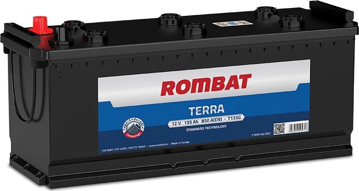 ROMBAT T135G - Startera akumulatoru baterija adetalas.lv