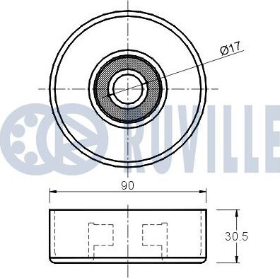 Ruville 540672 - Parazīt / Vadrullītis, Ķīļrievu siksna adetalas.lv