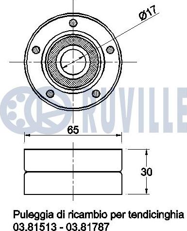 Ruville 542215 - Parazīt / Vadrullītis, Ķīļrievu siksna adetalas.lv