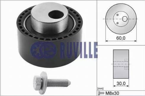 Ruville 55921 - Spriegotājrullītis, Gāzu sadales mehānisma piedziņas siksna adetalas.lv