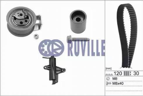 Ruville 5549473 - Zobsiksnas komplekts adetalas.lv