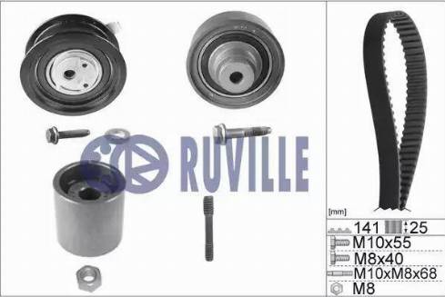 Ruville 5549173 - Zobsiksnas komplekts adetalas.lv