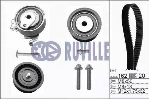 Ruville 5532773 - Zobsiksnas komplekts adetalas.lv