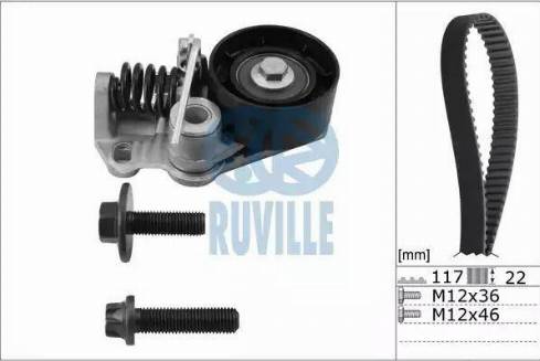 Ruville 5528570 - Zobsiksnas komplekts adetalas.lv