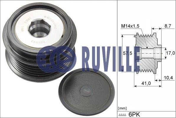 Ruville 56999 - Ūdenssūknis adetalas.lv