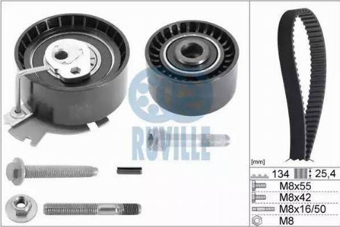 Ruville 5663870 - Zobsiksnas komplekts adetalas.lv