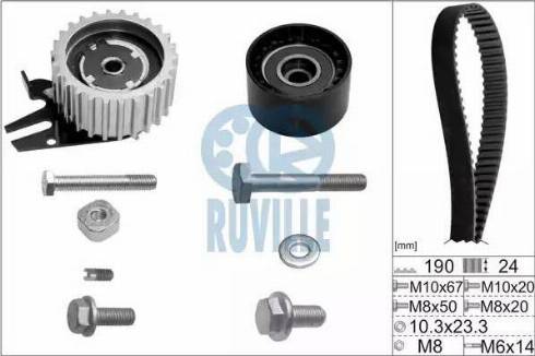 Ruville 5603677 - Zobsiksnas komplekts adetalas.lv