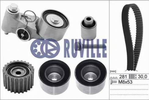 Ruville 5810775 - Zobsiksnas komplekts adetalas.lv