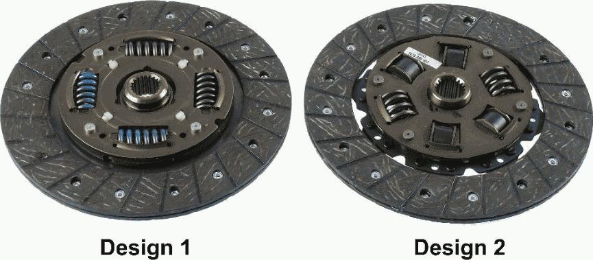 SACHS 1878 600 904 - Sajūga disks adetalas.lv