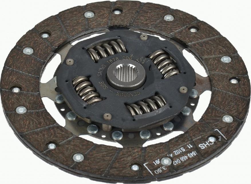 SACHS 1878 006 434 - Sajūga disks adetalas.lv