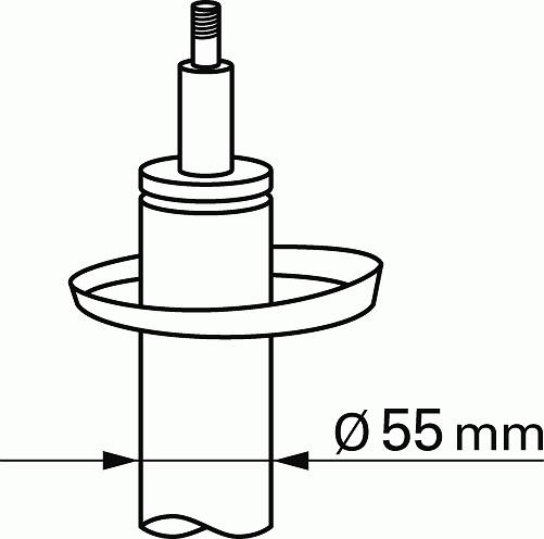 SACHS 310 716 - Amortizators adetalas.lv