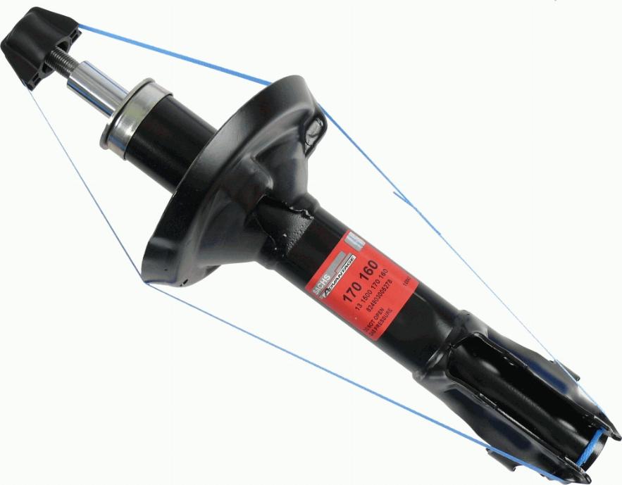 SACHS 170 160 - Amortizators adetalas.lv