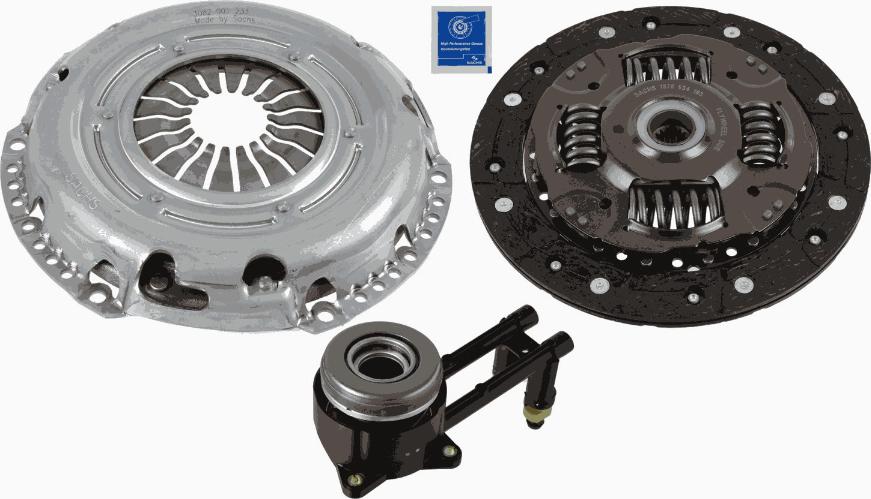 SACHS 3000 990 473 - Sajūga komplekts adetalas.lv