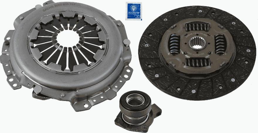 SACHS 3000 990 501 - Sajūga komplekts adetalas.lv