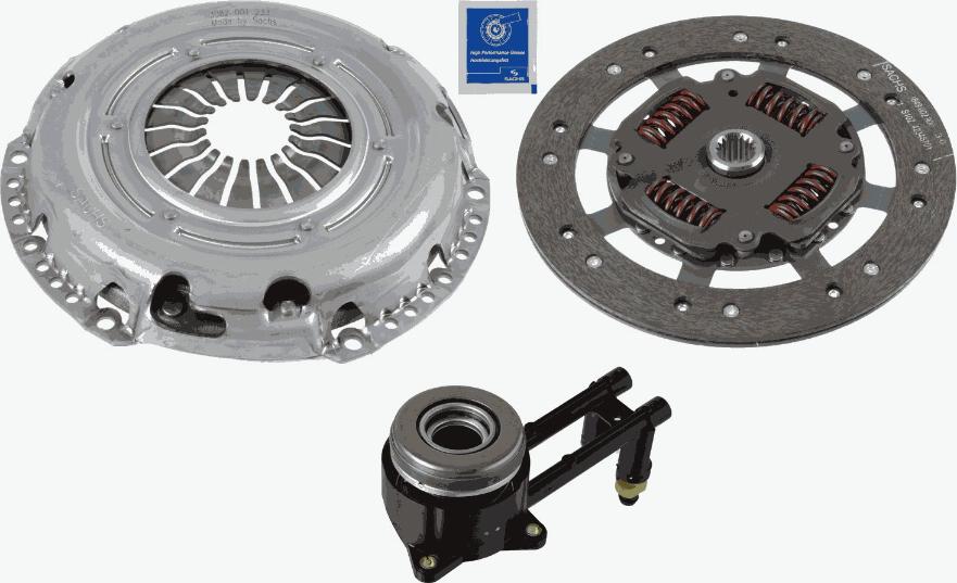 SACHS 3000 990 531 - Sajūga komplekts adetalas.lv