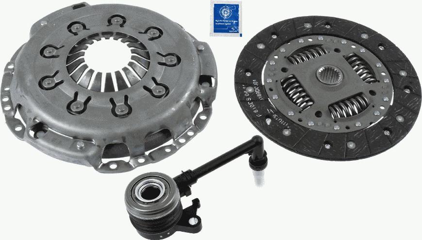 SACHS 3000 990 532 - Sajūga komplekts adetalas.lv