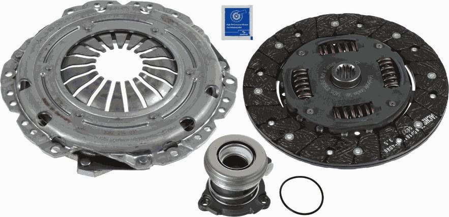 SACHS 3000 990 013 - Sajūga komplekts adetalas.lv