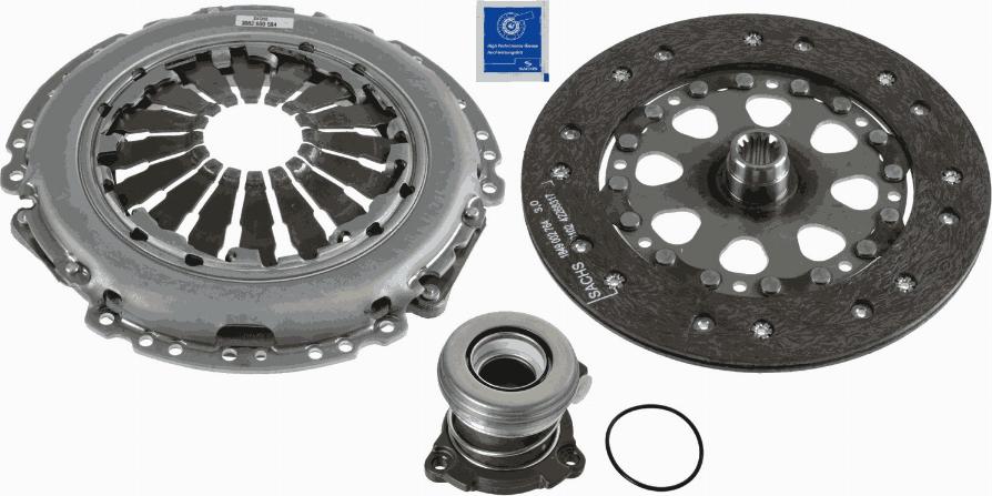 SACHS 3000 990 251 - Sajūga komplekts adetalas.lv