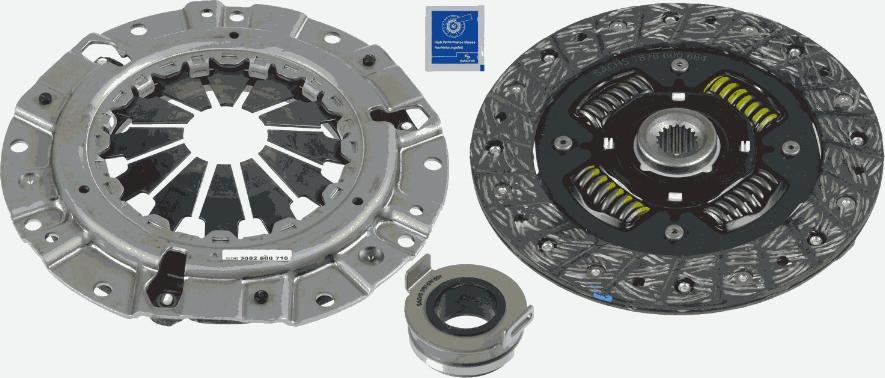 SACHS 3000 951 459 - Sajūga komplekts adetalas.lv