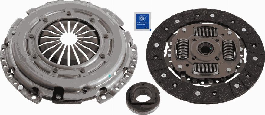 SACHS 3000 951 561 - Sajūga komplekts adetalas.lv