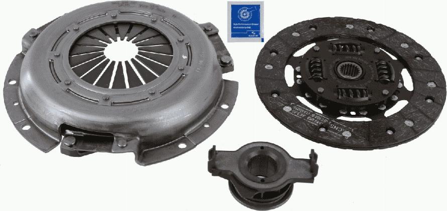 SACHS 3000 951 065 - Sajūga komplekts adetalas.lv