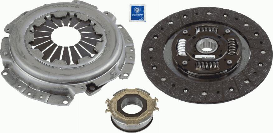 SACHS 3000 684 001 - Sajūga komplekts adetalas.lv