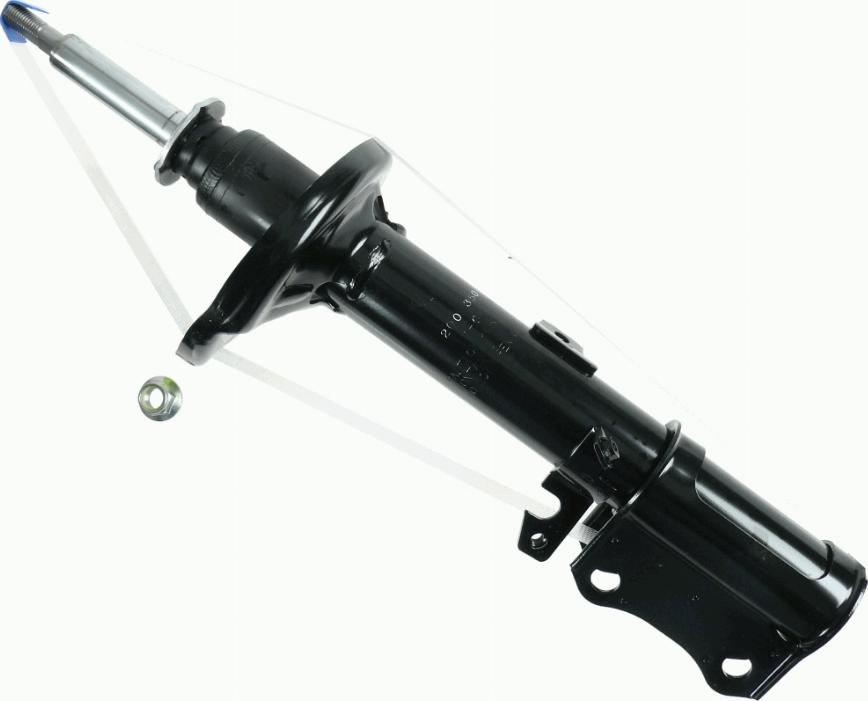 SACHS 200 350 - Amortizators adetalas.lv