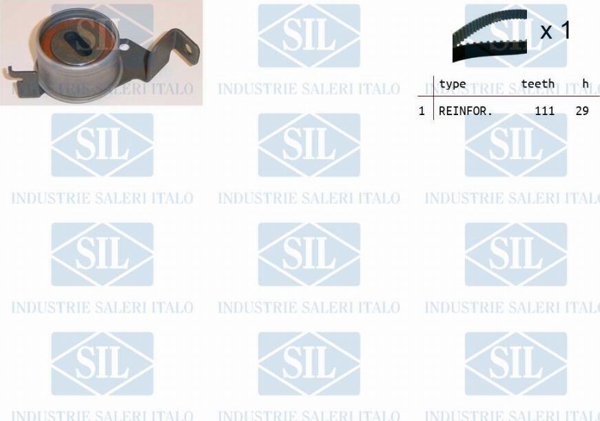 Saleri SIL TK1402 - Zobsiksnas komplekts adetalas.lv